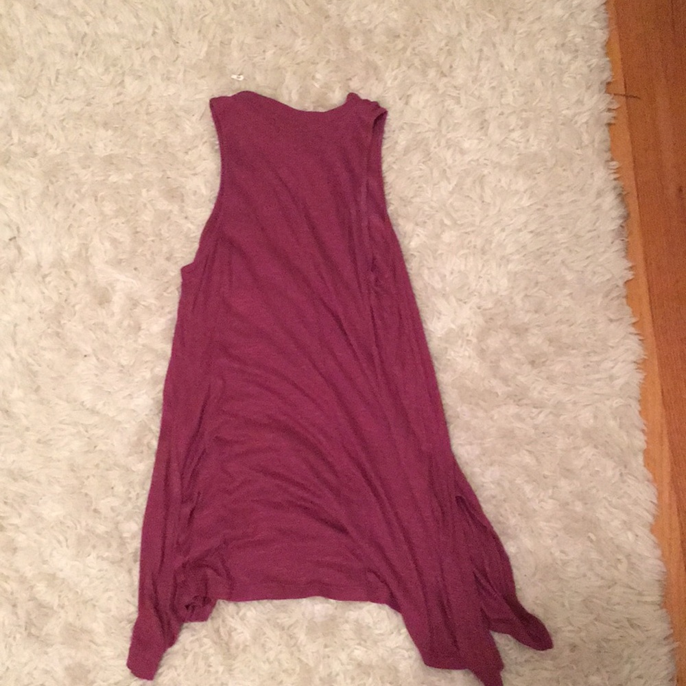 Pink dress with slots on side